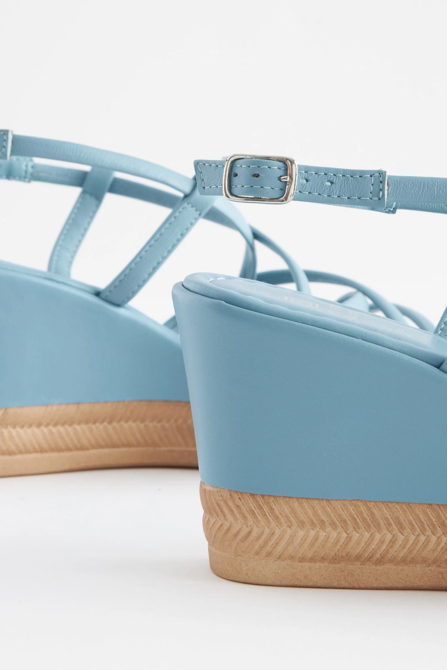 Next Forever Comfort Leather Asymmetric Strappy Wedges 5 Next Forever Comfort Leather Asymmetric Strappy Wedges - Image 5