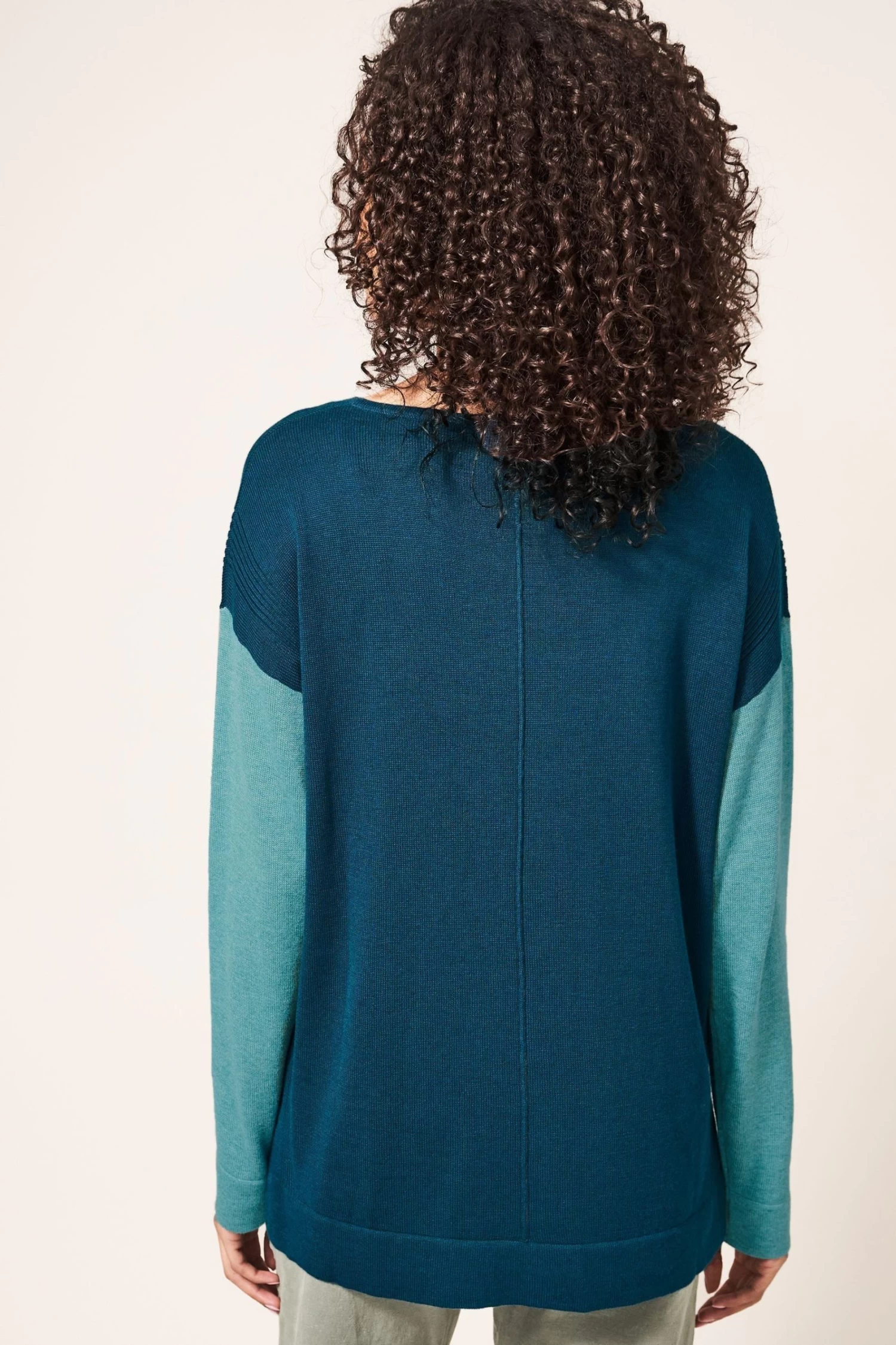 White Stuff Blue Olivia Jumper 2 White Stuff Blue Olivia Jumper - Image 2