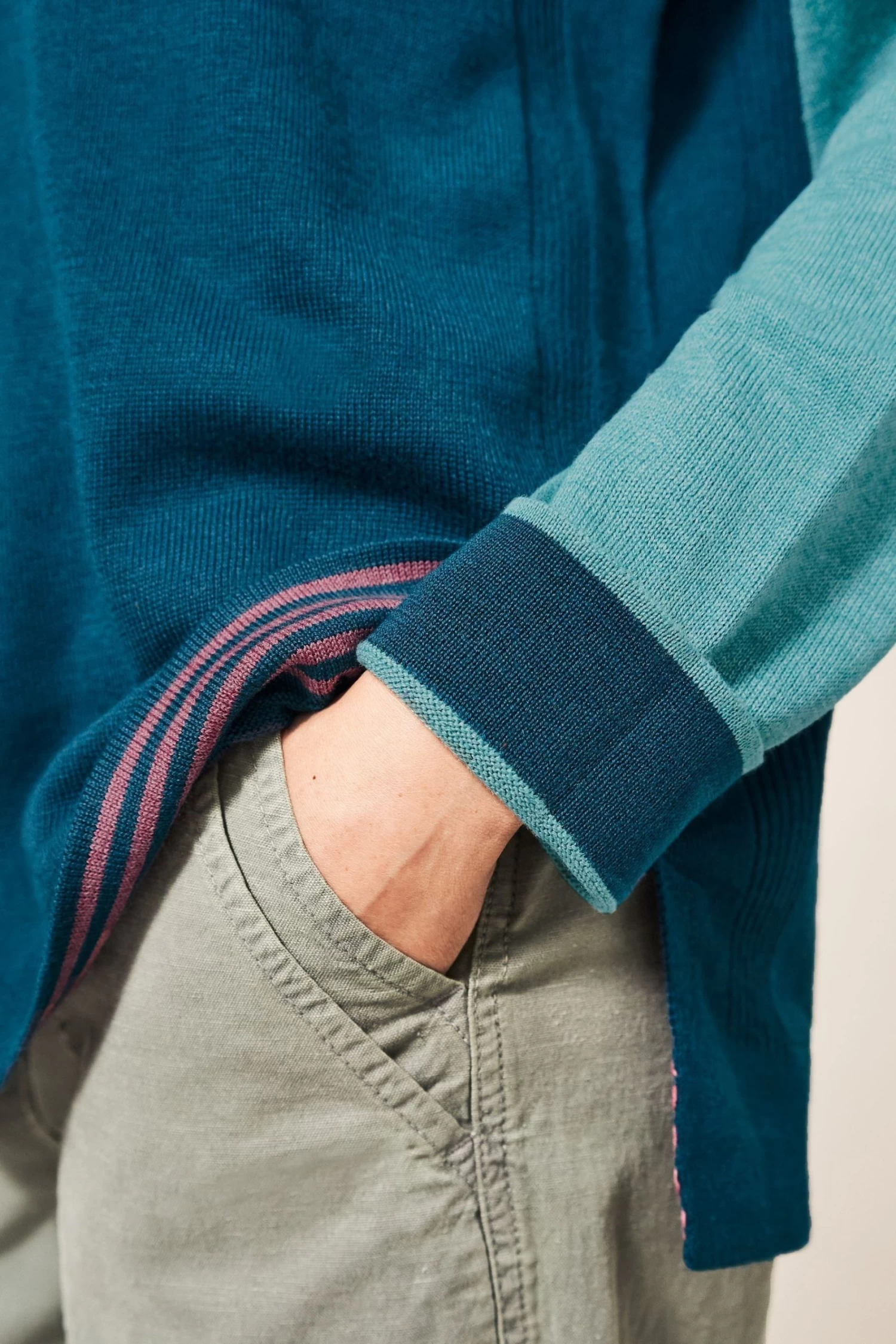 White Stuff Blue Olivia Jumper 4 White Stuff Blue Olivia Jumper - Image 4