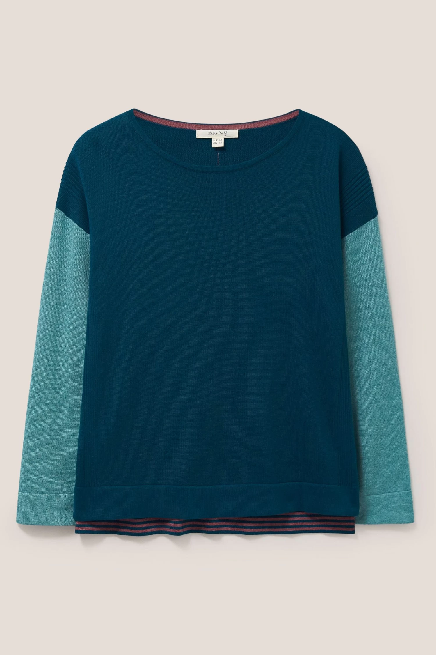 White Stuff Blue Olivia Jumper 6 White Stuff Blue Olivia Jumper - Image 6