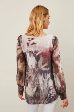 Next Long Sleeve Crew Neck Cuff Blouse -Roman Store C76 332s3 scaled