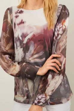 Next Long Sleeve Crew Neck Cuff Blouse -Roman Store C76 332s4 scaled