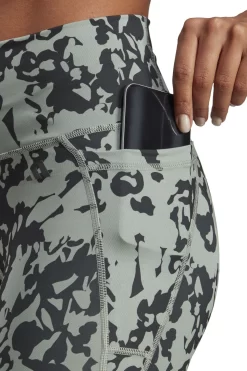 Adidas Training Optime Stash Pocket Floral Print Short Leggings -Roman Store C84869s5 scaled