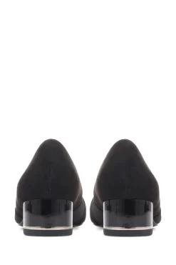 Pavers Block Heel Court Black Shoes -Roman Store C93334s5 scaled