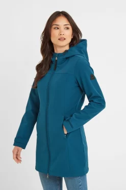 Roman Store 23 Tog 24 Blue Keld Womens Softshell Long Jacket