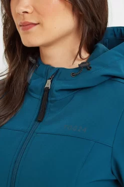 Tog 24 Blue Keld Womens Softshell Long Jacket -Roman Store D01601s5 scaled