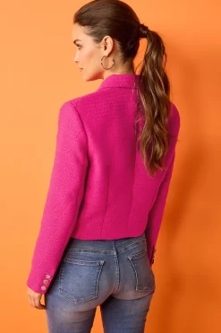 Next Cropped Tweed Blazer -Roman Store D06 206s3 scaled