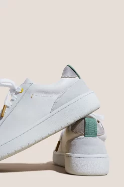 White Stuff Leather White Suede Trainers 8 White Stuff Leather White Suede Trainers -Roman Store D06369s4 scaled