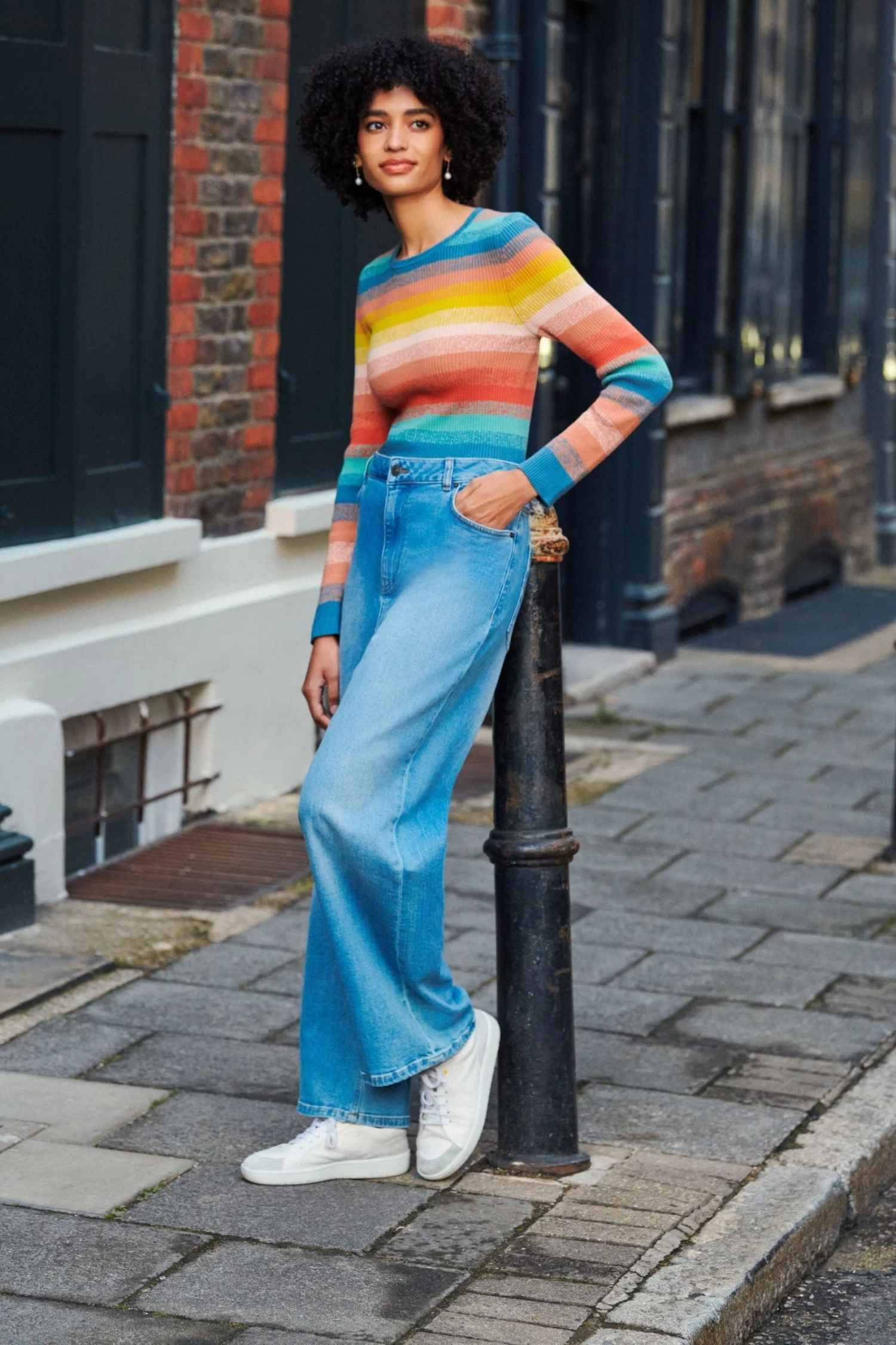 White Stuff Leather White Suede Trainers 5 White Stuff Leather White Suede Trainers - Image 5