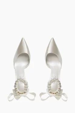 Dune London Natural Clarette Embellished Wide Fit Ankle Tie -Roman Store D11180s3 scaled