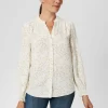 Hobbs Sutton White Blouse