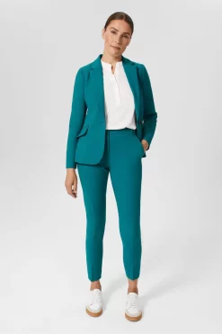 Hobbs Blue Suki Jacket -Roman Store D27945s3 scaled