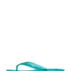 FitFlop Teal Iqushion Transparent Flip-Flops