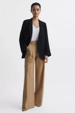 Reiss Eliana Wide Leg Combat Trousers -Roman Store D40730s3 scaled
