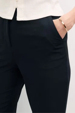 Nobody's Child Frankie Kick Flare Black Trousers -Roman Store D45911s4 scaled