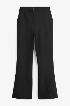 Nobody's Child Frankie Kick Flare Black Trousers -Roman Store D45911s5 scaled