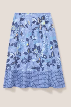 White Stuff Blue Ciara Linen Skirt 11 White Stuff Blue Ciara Linen Skirt -Roman Store D57223s6 scaled