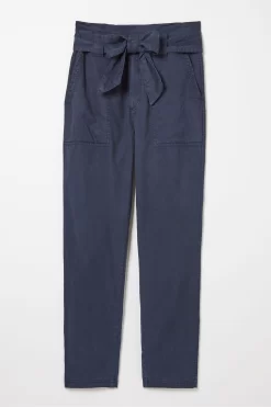 FatFace Blue Paperbag Trousers 9 FatFace Blue Paperbag Trousers -Roman Store D57545s5 scaled