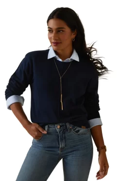 Ariat Blue Peninsula Sweater