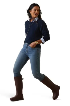 Ariat Blue Peninsula Sweater -Roman Store D60590s3 scaled