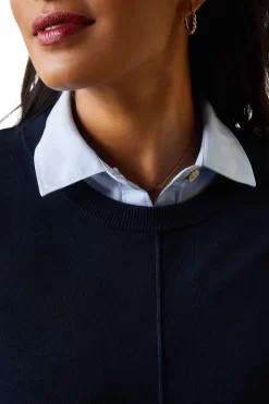 Ariat Blue Peninsula Sweater -Roman Store D60590s4 scaled