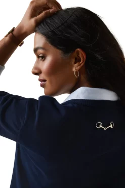 Ariat Blue Peninsula Sweater -Roman Store D60590s5 scaled