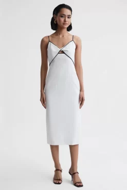 Reiss Leona Strappy Cotton-Linen Midi Dress 7 Reiss Leona Strappy Cotton-Linen Midi Dress -Roman Store D68 979s3 scaled