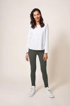 White Stuff Green Maddie Leggings -Roman Store D71914s3 scaled