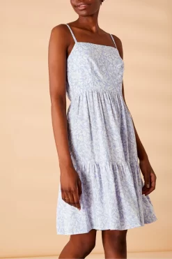 Accessorize Blue Ditsy LENZING™ ECOVERO™ Mini Dress -Roman Store D72476s3 scaled