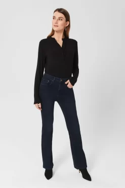 Hobbs Sabrina Black Top -Roman Store D73855s3 scaled