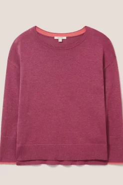 White Stuff Pink Olive Jumper -Roman Store D78803s4 scaled