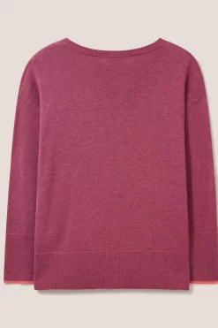 White Stuff Pink Olive Jumper -Roman Store D78803s6 scaled