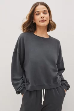 American Vintage Crewneck Classic Black Sweatshirt