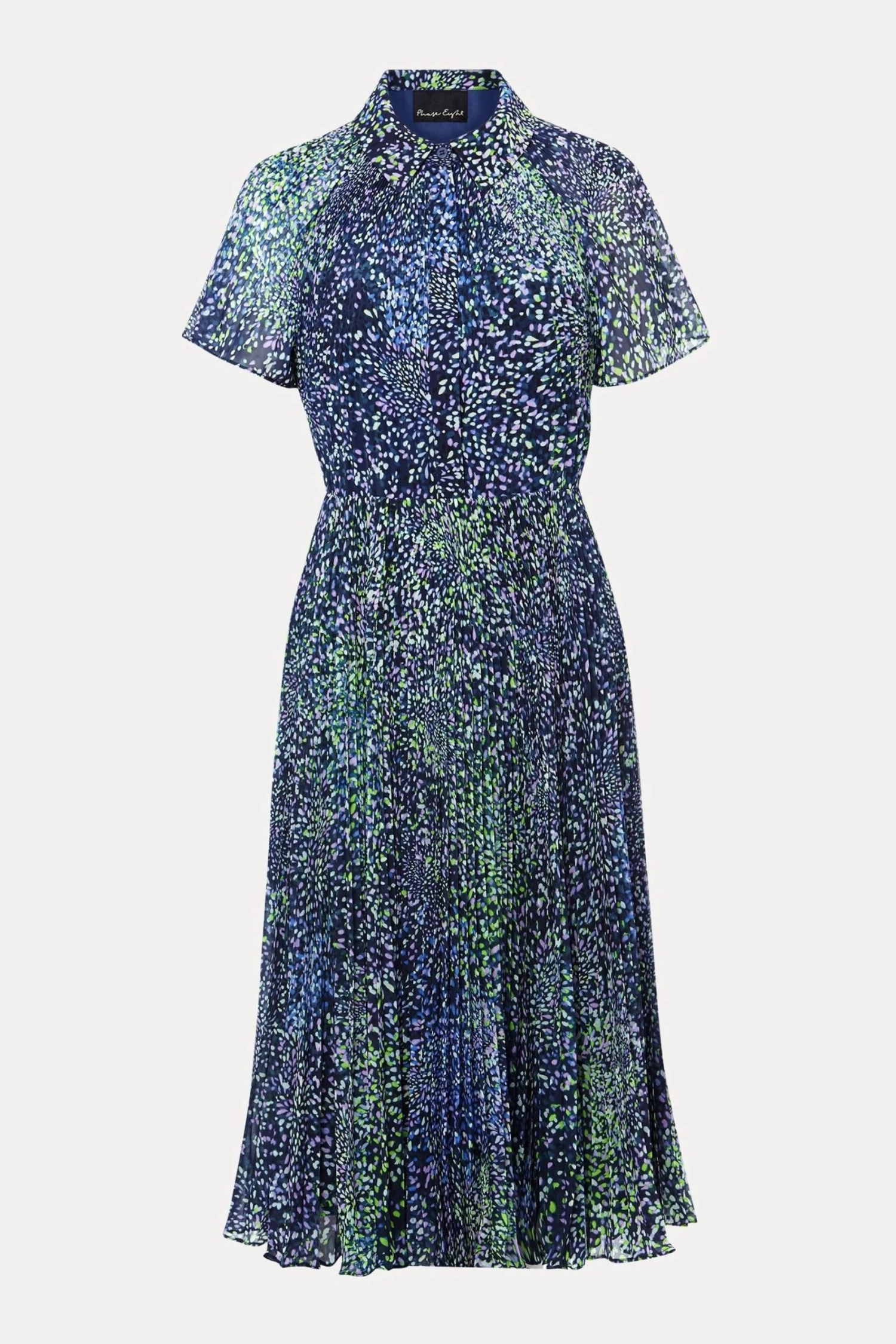 Phase Eight Blue Amelia Petal Shirt Dress 6 Phase Eight Blue Amelia Petal Shirt Dress - Image 6