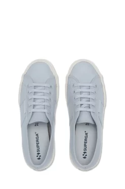 Superga Blue 2750 Cotu Classic Leather Trainers 8 Superga Blue 2750 Cotu Classic Leather Trainers -Roman Store D84424s4 scaled
