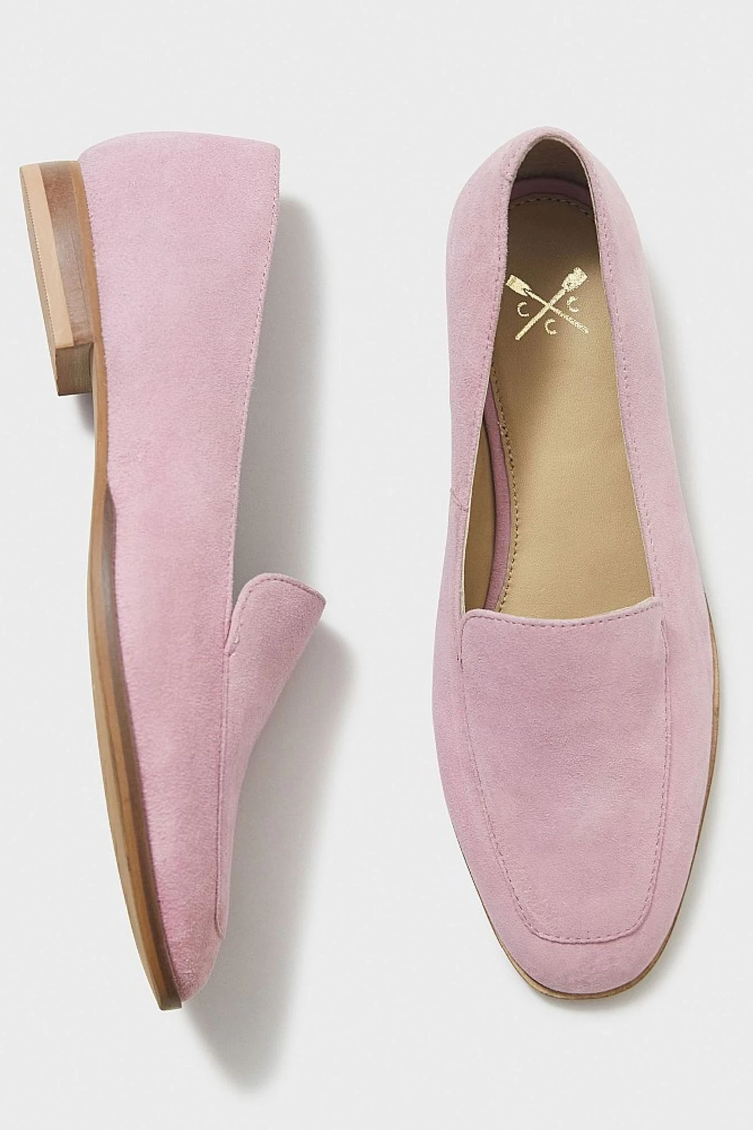 Crew Clothing Company Rose Pink Leather Loafers 5 Crew Clothing Company Rose Pink Leather Loafers - Image 5