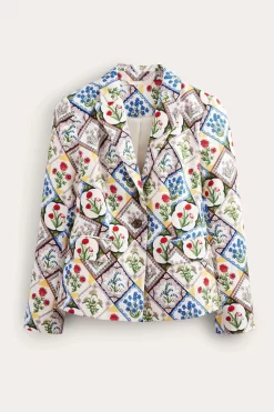 Boden White Textured Cotton Blazer 15 Boden White Textured Cotton Blazer -Roman Store D97093s8 scaled