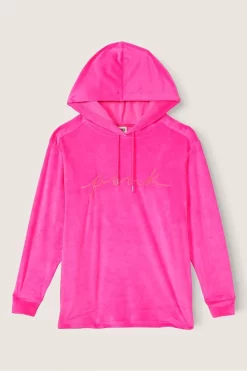 Victoria's Secret PINK Velour Lounge Hoodie -Roman Store K07970s4 scaled