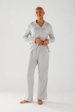 Chelsea Peers Curve Modal Button Up Pyjama Set -Roman Store K09342s4 scaled