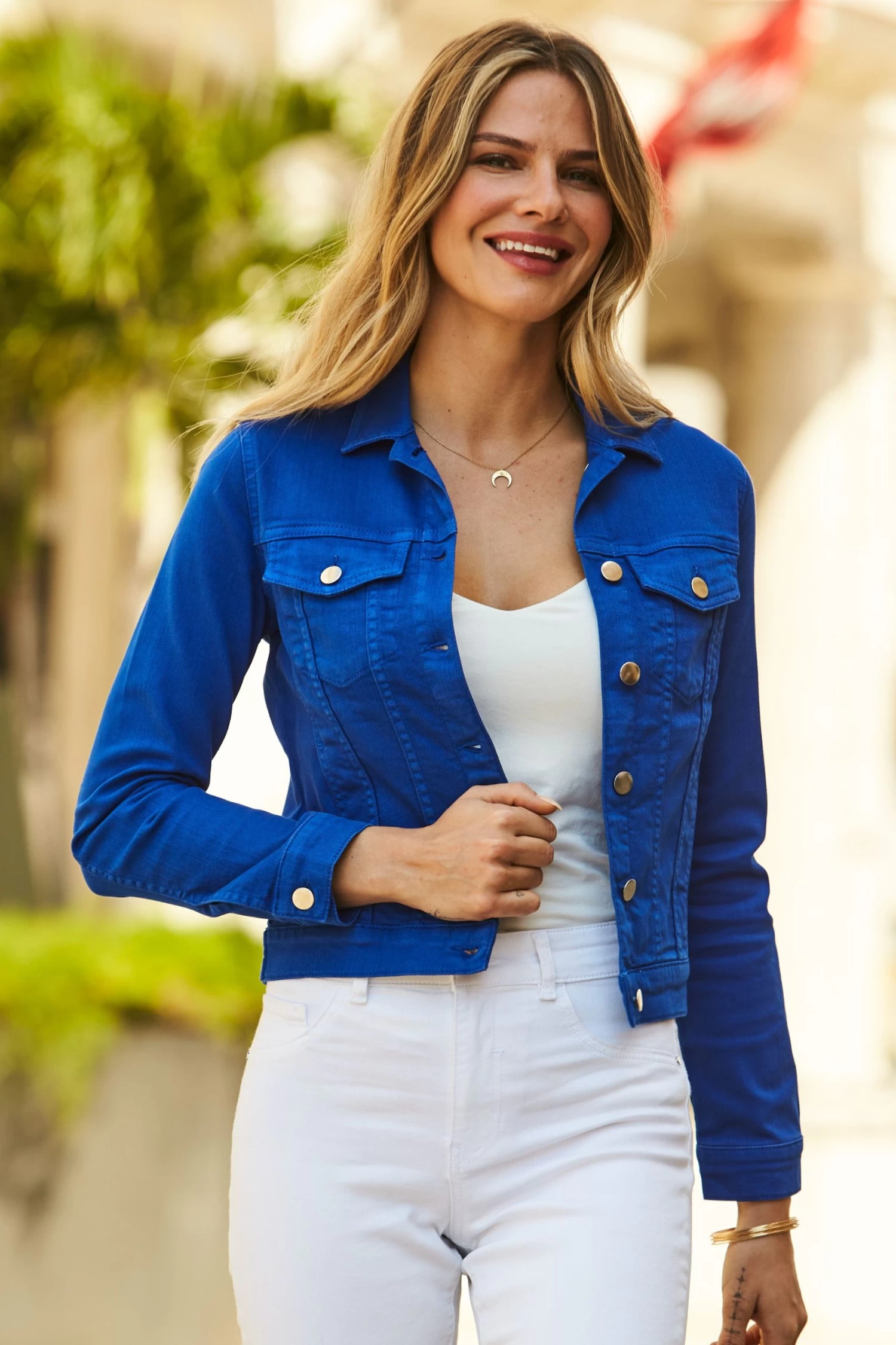 Sosandar Denim Jacket 4 Sosandar Denim Jacket - Image 4