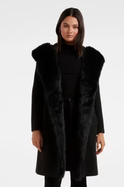 Forever New Tilda Faux Fur Coat