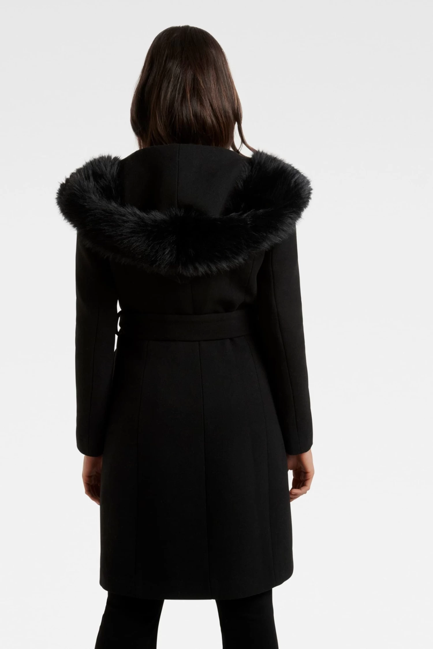 Forever New Tilda Faux Fur Coat 2 Forever New Tilda Faux Fur Coat - Image 2