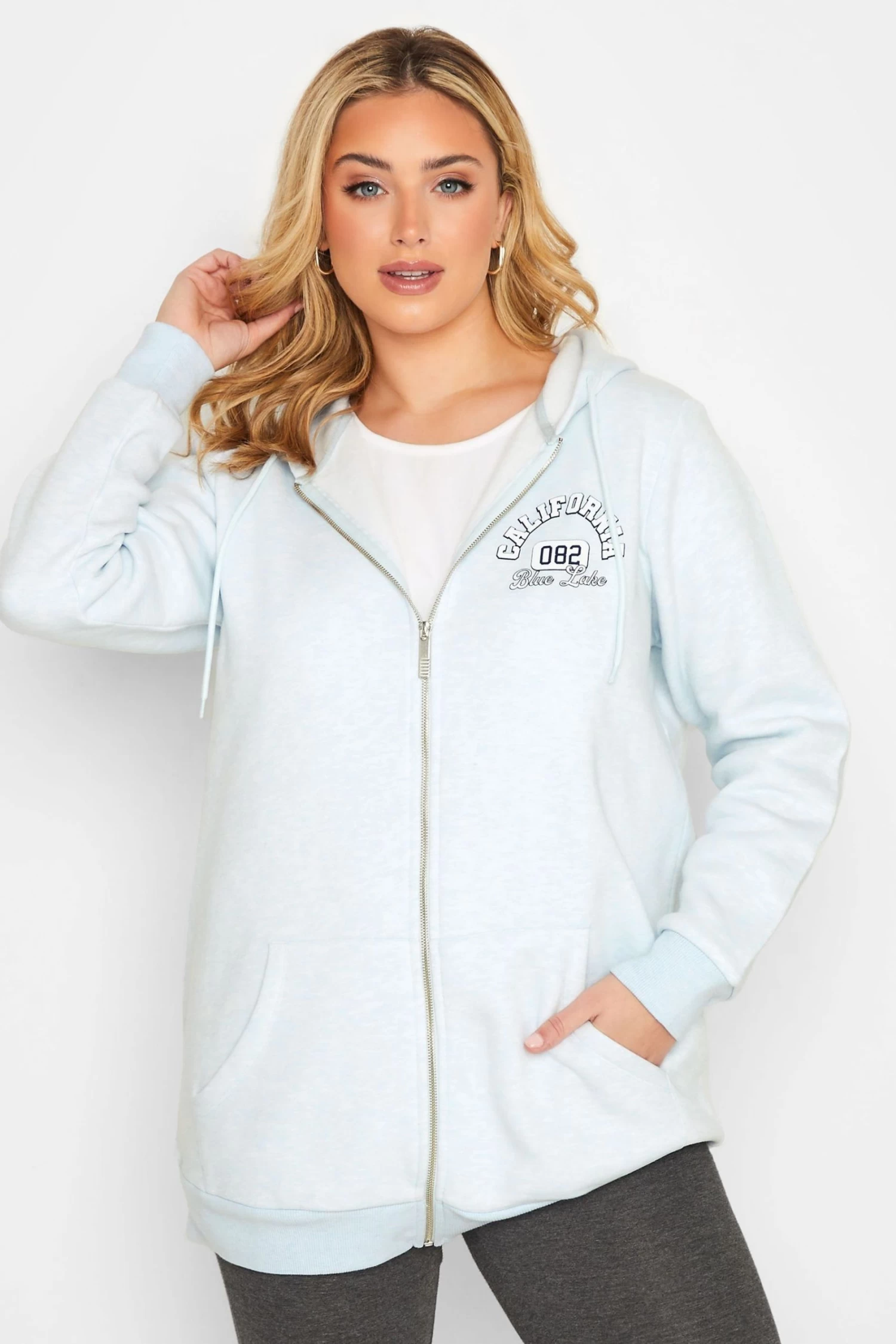 Yours Curve Zip Through Hoodie 1 Yours Curve Zip Through Hoodie