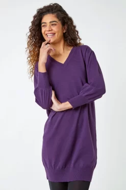 Roman Knitted Jumper Dress