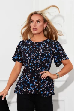 Girl In Mind Imogen Peplum Blouse