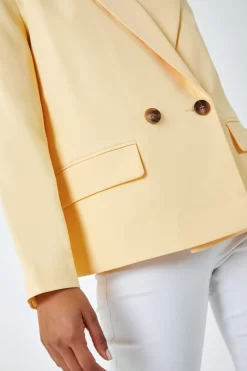 Roman Double Breasted Short Blazer -Roman Store K43494s5 scaled