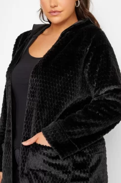 Yours Curve Luxury Hoodie Faux Fur Jacket 9 Yours Curve Luxury Hoodie Faux Fur Jacket -Roman Store K51871s5 scaled