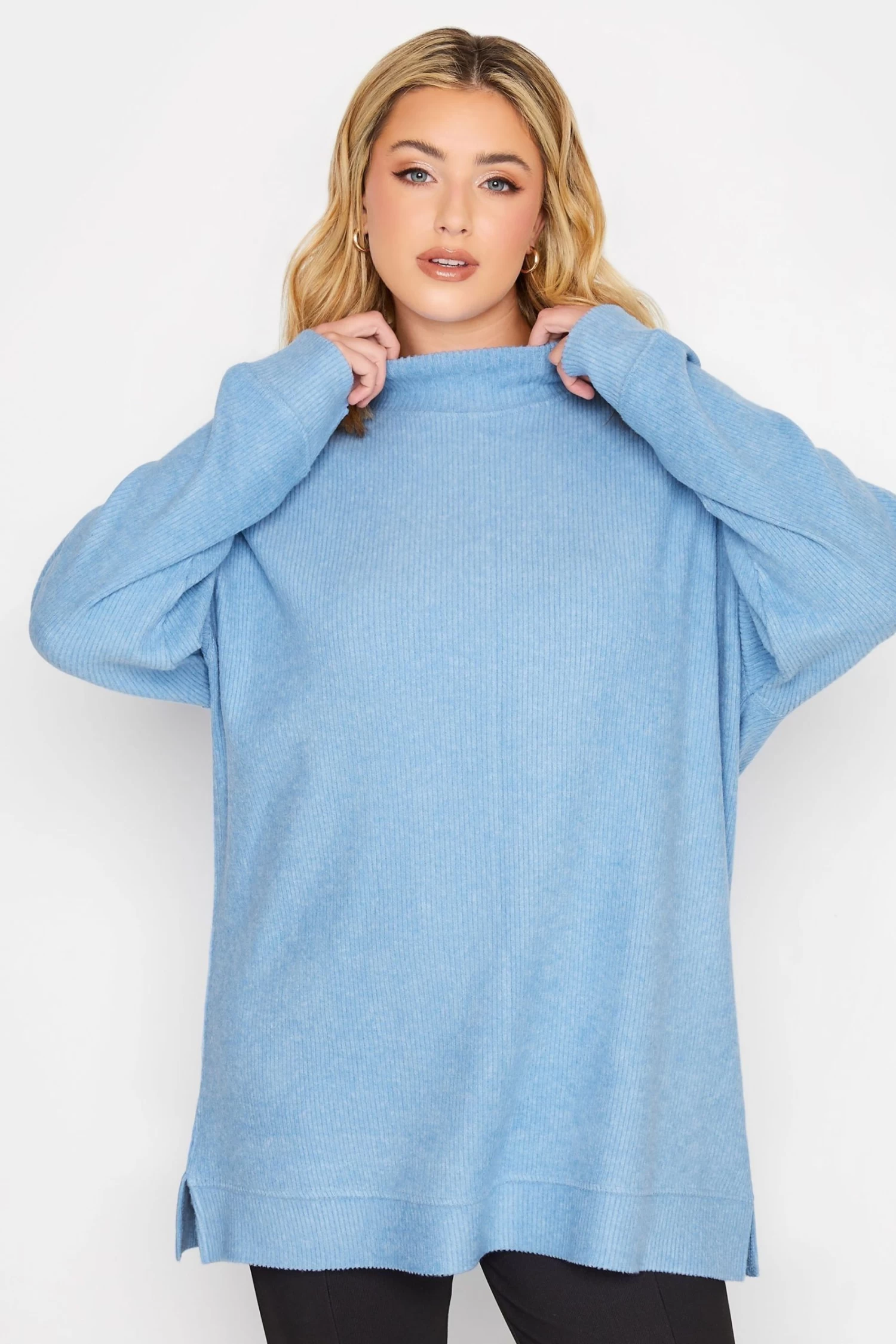 Yours Curve Soft Touch Longline Jumper 1 Yours Curve Soft Touch Longline Jumper