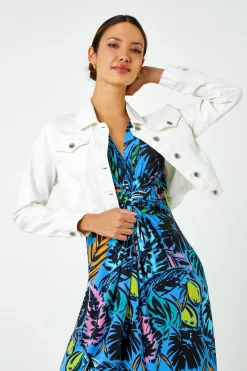 Roman Short Cropped Denim Jacket 8 Roman Short Cropped Denim Jacket -Roman Store K57269s4 scaled