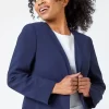 Roman Petite Button Detail Textured Jacket